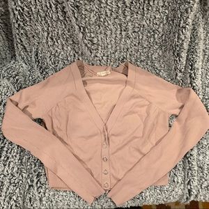 LA Hearts Pink Cardigan